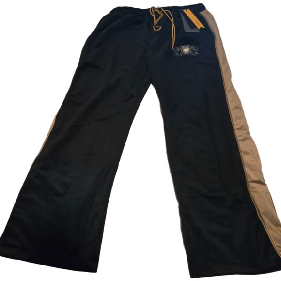 Rhude Black Velour Pants Large NWT